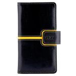 Diár MAGNETIC týždenný vreckový 2027 slovenský - čierna/žltá