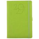 Diár POLY denný A5 2027 slovenský - svetlo zelená