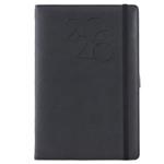 Diár POLY týždenný A5 2026 - čierna