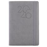 Diár POLY týždenný A5 2026 - sivá