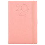 Diár POLY týždenný A5 2027 slovenský - svetlo ružová