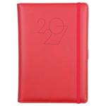 Diár POLY týždenný špeciál A5 2027 - červená