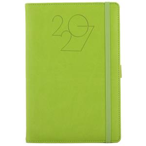 Diár POLY týždenný špeciál A5 2027 - svetlo zelená