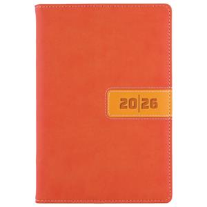 Diár RIGA týždenný A5 2026 - oranžová