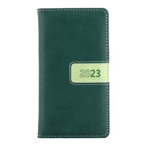 Diár RIGA týždenný vreckový 2023 slovenský - zelená