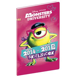 Diár školní vreckový Univerzita pro příšerky