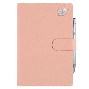 Diár SPLIT CRYSTAL denný A5 2027 polský - svetlo ružová
