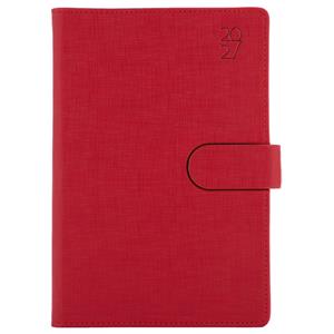 Diář SPLIT denní B6 2027 - červená