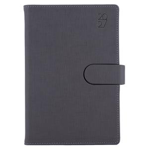 Diár SPLIT denný B6 2027 - sivá