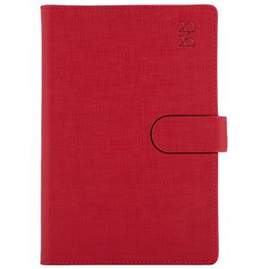 Diár SPLIT týždenný A5 2026 - červená