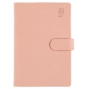 Diár SPLIT týždenný A5 2027 polský - svetlo ružová