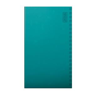 Diár Tucson-Ontario týždenný vreckový 2016 - tyrkysová