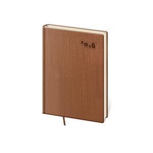 Diár týždenný 2016 vreckový Manchester - hnedá