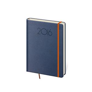 Diár týždenný 2016 vreckový New Praga - modrá