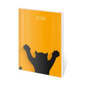 Diár vreckový 2016 Poketto - Cat