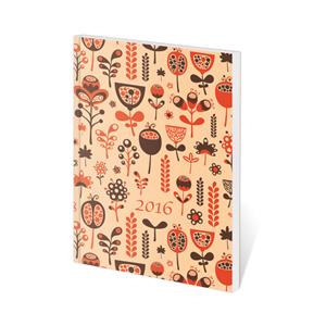 Diár vreckový 2016 Poketto - Floral