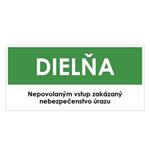 Dielňa, zelená, plast 1mm,190x90mm