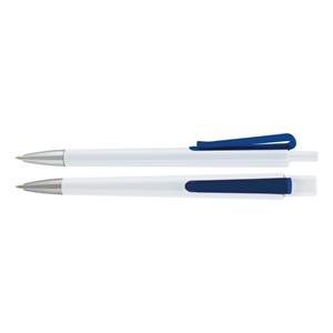 Guličkové pero TRISHA - biela/modrá