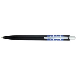Guľôčkové pero Aira - čierna - modrá