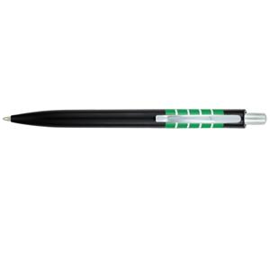 Guľôčkové pero Aira - čierna - zelená