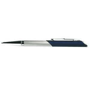 Guľôčkové pero Altina - strieborná - modrá