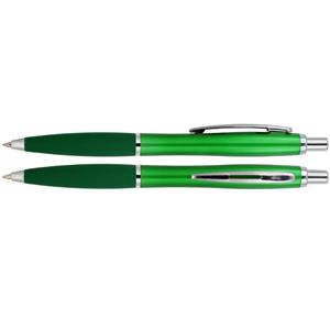 Guľôčkové pero Ishan - zelená