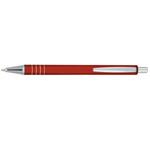 Guľôčkové pero Kenta - červená tmavá