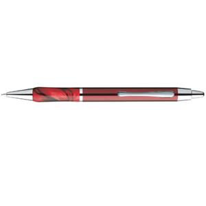 Guľôčkové pero Leova - červená tmavá