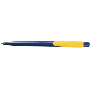 Guľôčkové pero Nancy - modrá - žltá