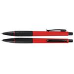 Guľôčkové pero Truxo - červená - čierna