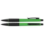 Guľôčkové pero Truxo - zelená - čierna