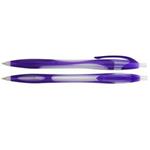 Guľôčkové pero Umbra - biela - fialová
