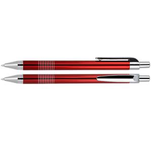 Guľôčkové pero Veneto - červená