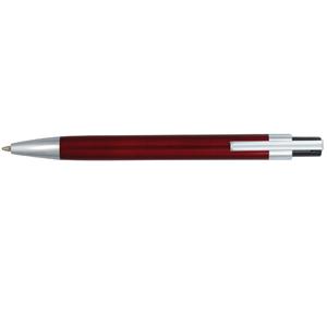 Guľôčkové pero Veti - červená tmavá