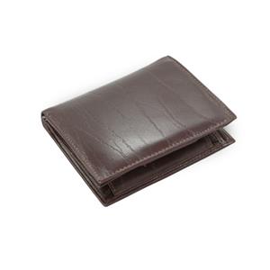 Hnedá pánska kožená peňaženka a dokladovka