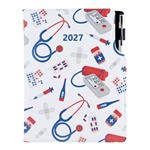 Diár DESIGN denný B6 2027 - Doktor