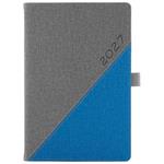Diár DIEGO týždenný A5 2027 slovenský - sivá/modrá