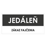 Jedáleň, šedá, plast 2mm,190x90mm