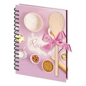Kniha na recepty s vareškou A5 špirála Baking