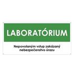 Laboratórium, zelená, plast 2mm s dierkami-190x90mm