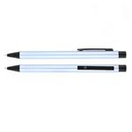 Luxusné kovové guličkové pero Kassia - modrá svetlá