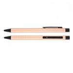 Luxusné kovové guličkové pero Kassia - ružová