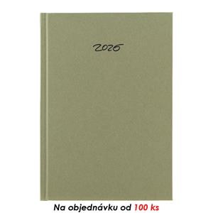 Mesačný a týždenný diár 2026 Eko A5 - konope