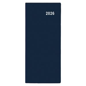 Mesačný diár 2026 Božka PVC vreckový - modrá