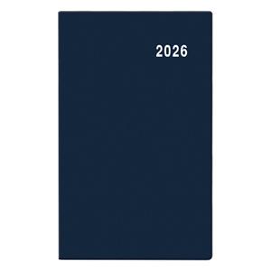 Mesačný diár 2026 Diana PVC vreckový - modrá