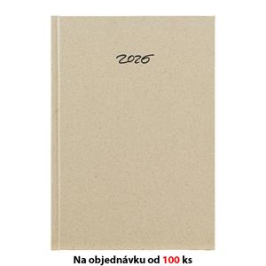 Mesačný diár 2026 slovenský s poznámkovým blokom Eko A5 - tráva
