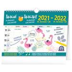 Nástenný i stolový kalendár 2022 Školní plánovací s háčikom