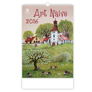 Nástenný kalendár 2016 Art Naive