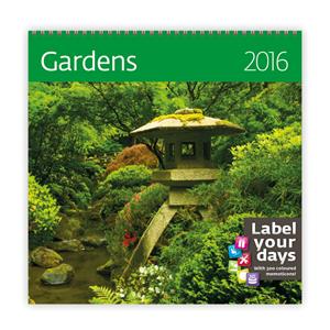 Nástenný kalendár 2016 Gardens