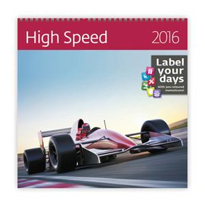 Nástenný kalendár 2016 High Speed
